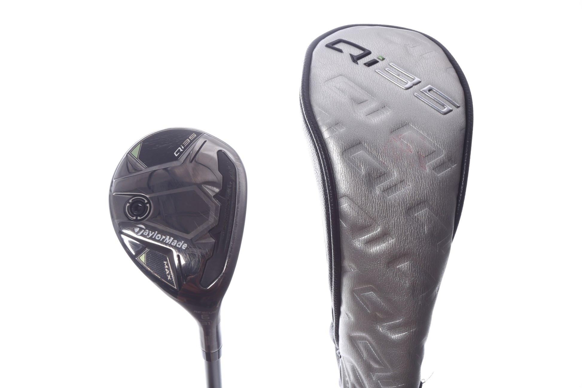 Used TaylorMade Qi35 MAX Rescue 6H Hybrid - Right-Handed - 31 Degrees - Regular Flex-Next Round