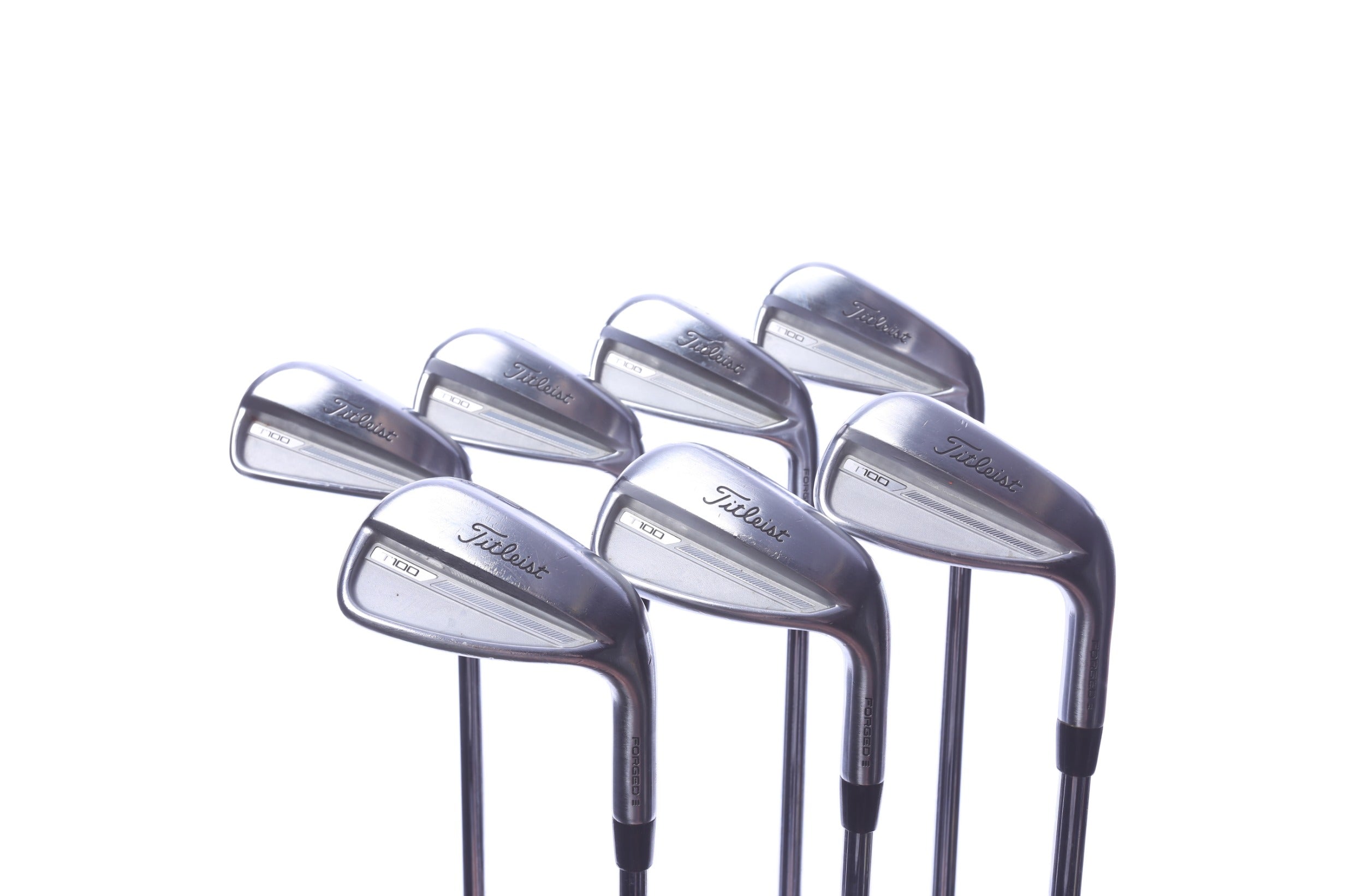 Used Titleist 2023 T100 Iron Set - Right-Handed - 4-PW - Extra Stiff Flex