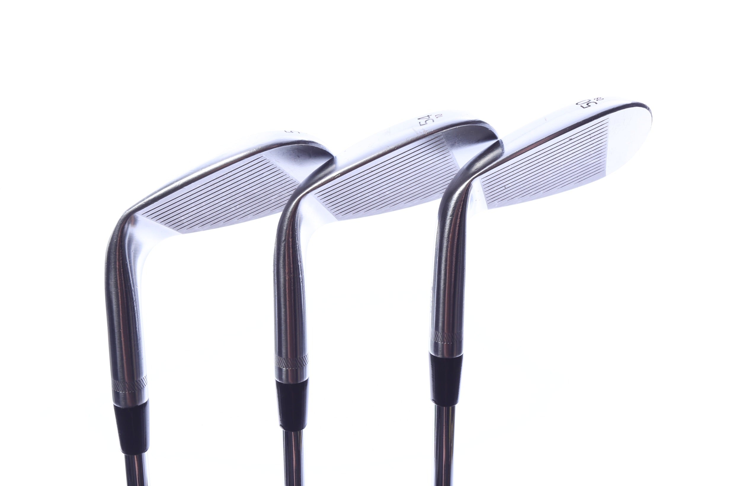 Used Titleist Vokey SM6 Tour Chrome Wedge Set - Right-Handed - 50*, 54*, 58* - Wedge Flex
