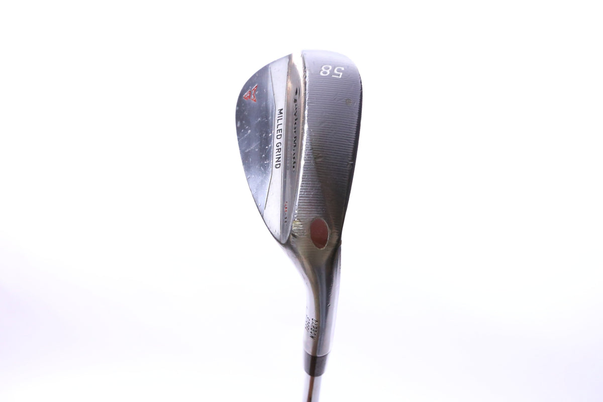 Used TaylorMade Milled Grind Lob Wedge - Right-Handed - 58 Degrees - Wedge Flex-Next Round