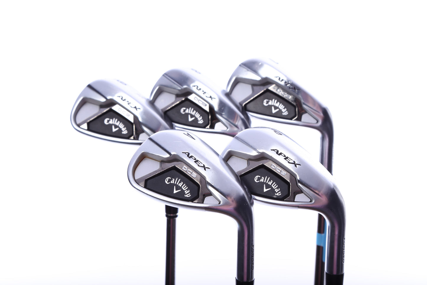 Used Callaway Apex DCB Iron Set - Right-Handed - 7-PW, AW - Regular Flex-Next Round