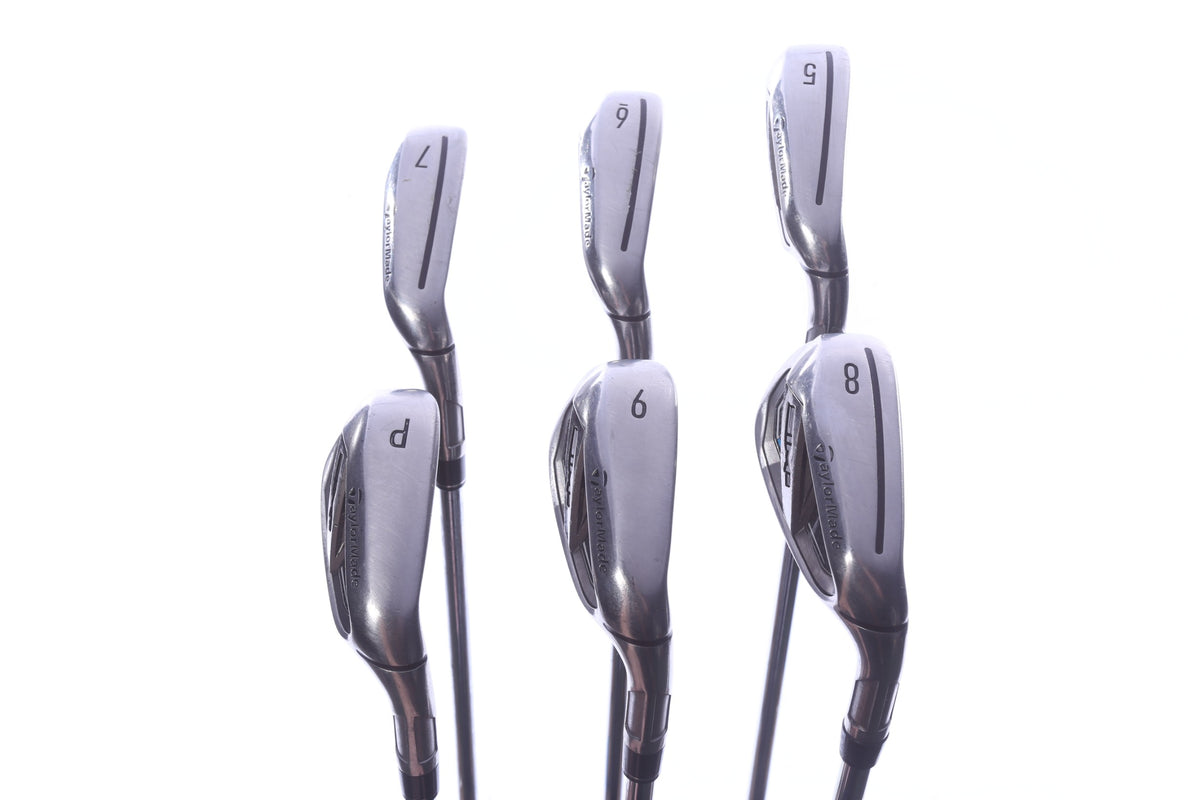 Used TaylorMade SIM2 MAX OS Iron Set - Right-Handed - 5-PW - Stiff Flex-Next Round