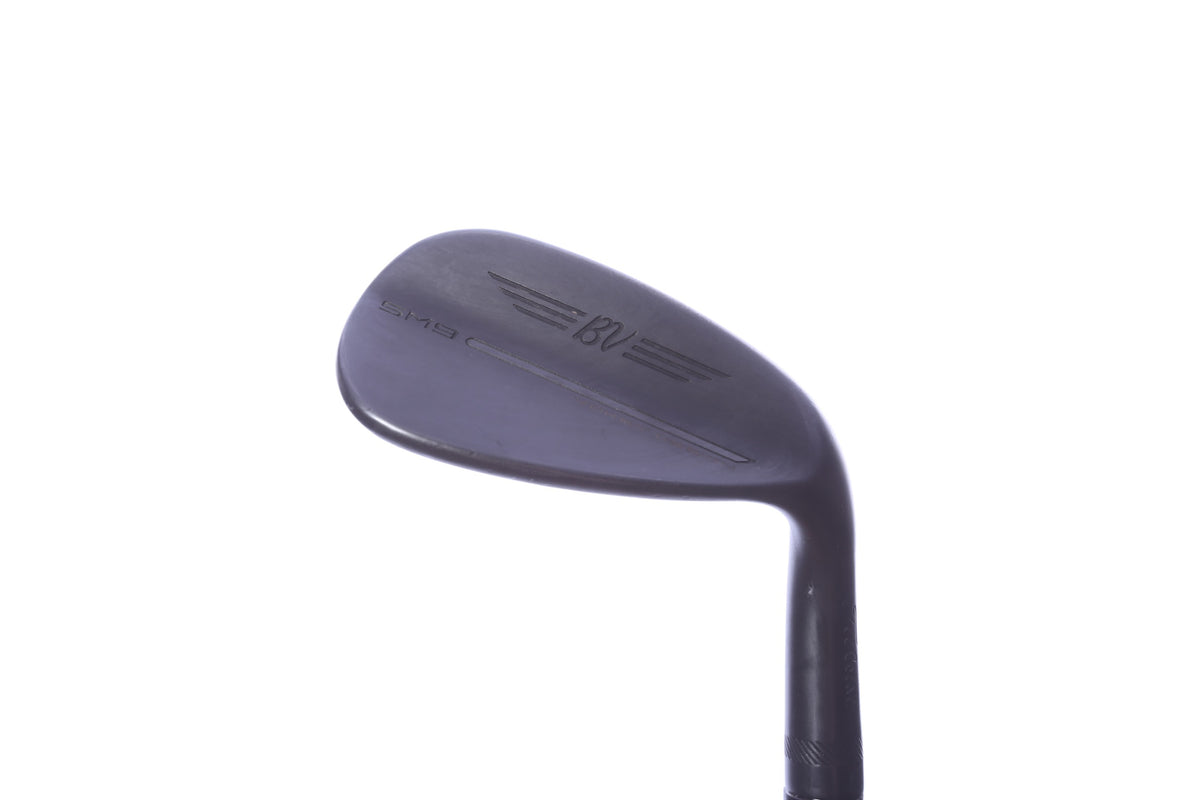Used Titleist Vokey SM9 Jet Black Gap Wedge - Right-Handed - 52 Degrees - Stiff Flex