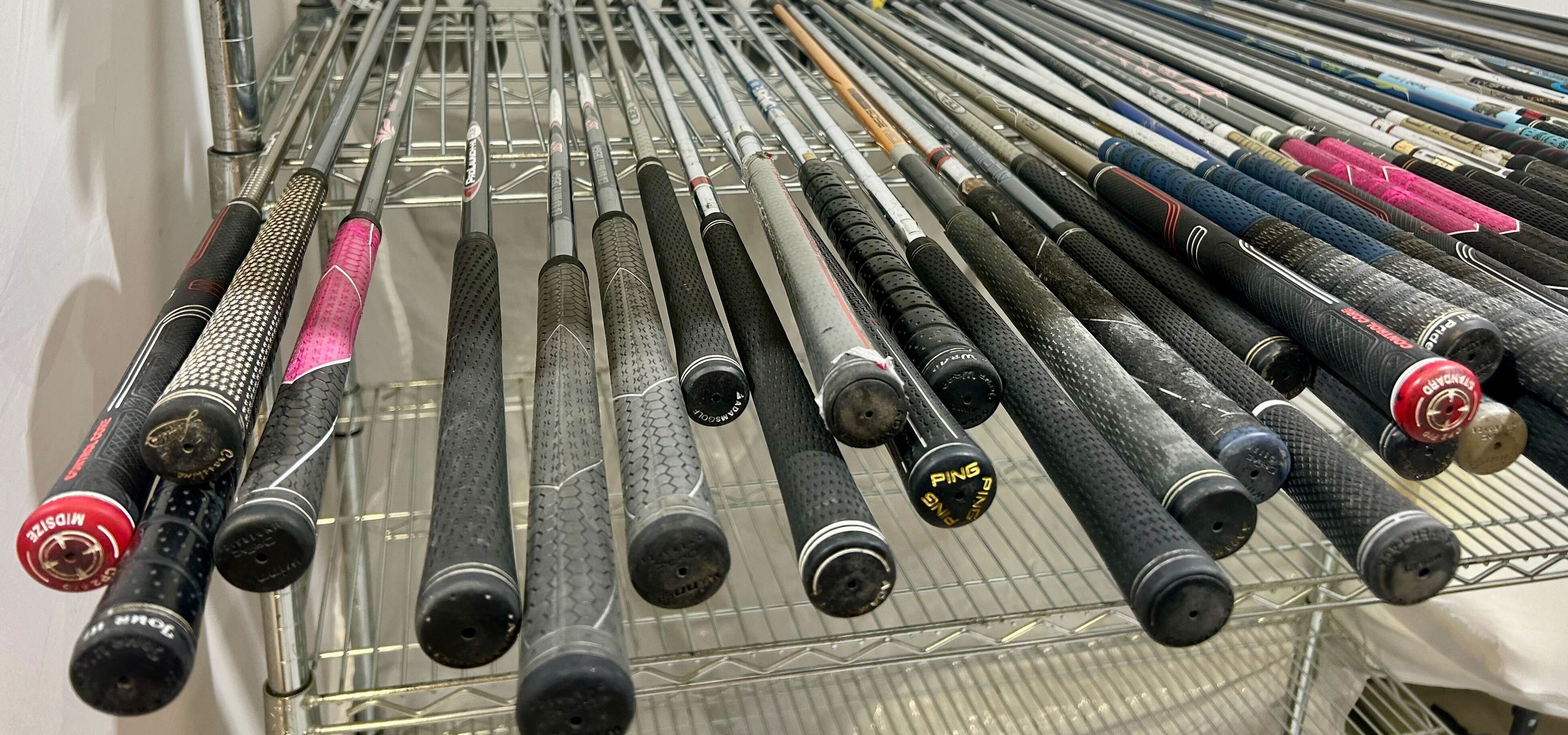 Wholesale Lot of 50 Golf Clubs - Right and Left-Handed Assorted Adams Irons-Next Round