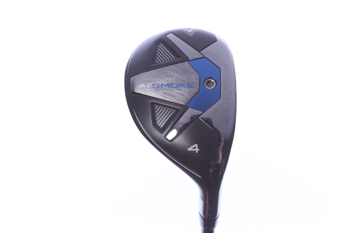 Used Callaway Paradym Ai Smoke MAX Fast 4H Hybrid - Right-Handed - 21 Degrees - Seniors Flex