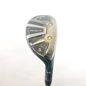 Used Callaway Rogue 5H Hybrid - Right-Handed - 24 Degrees - Stiff Flex-Next Round