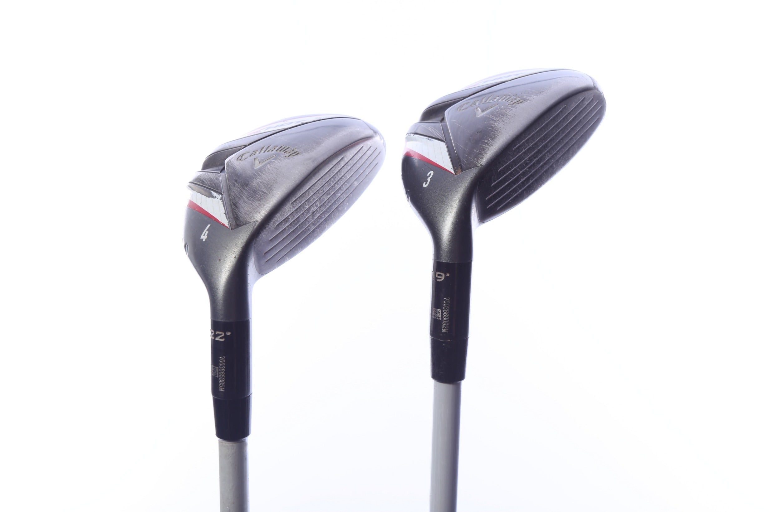 Used Callaway X Hot Hybrid Set - Right-Handed - 3H, 4H - Regular Flex
