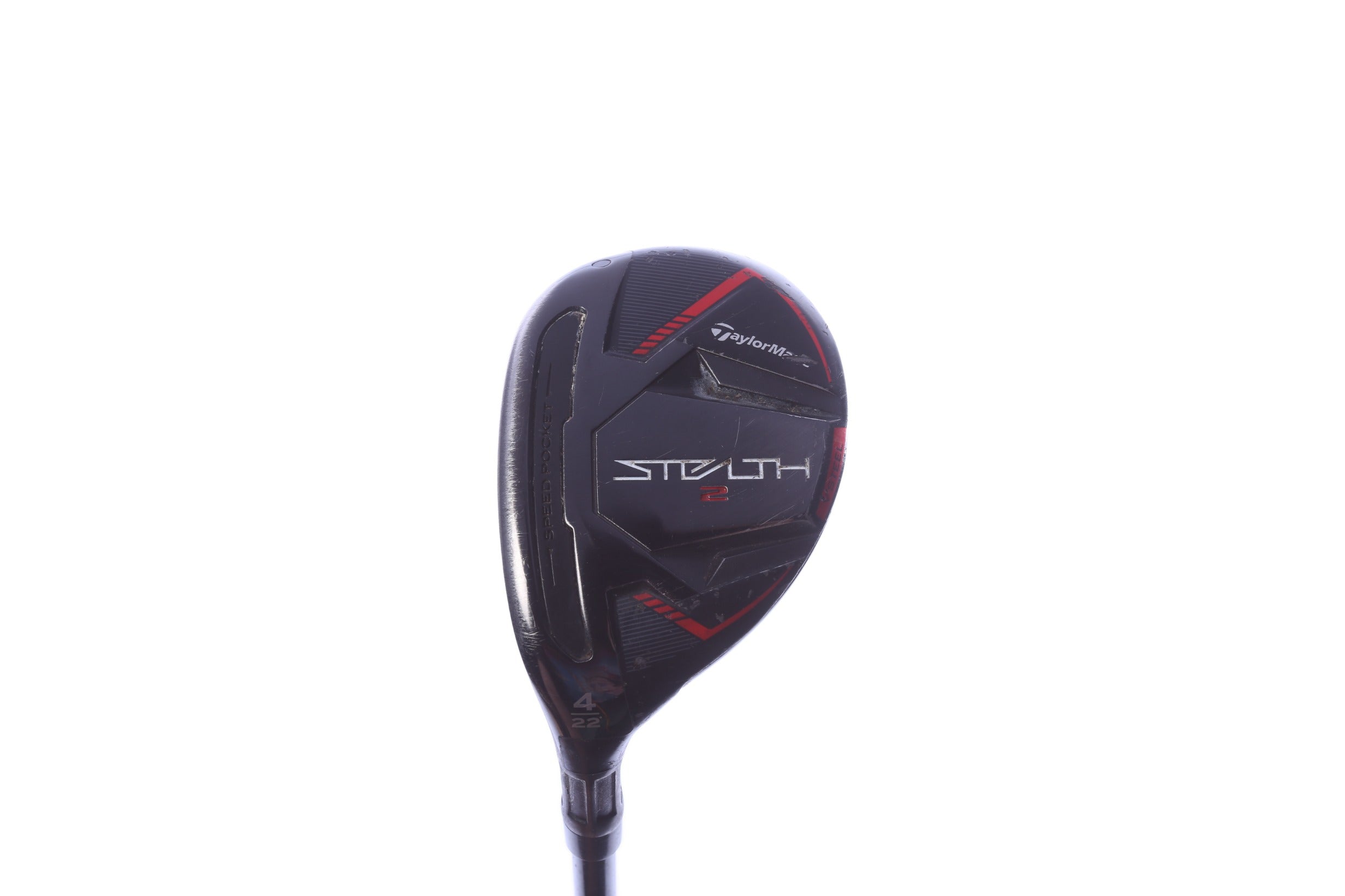 Used TaylorMade STEALTH 2 Rescue 4H Hybrid - Left-Handed - 22 Degrees - Regular Flex