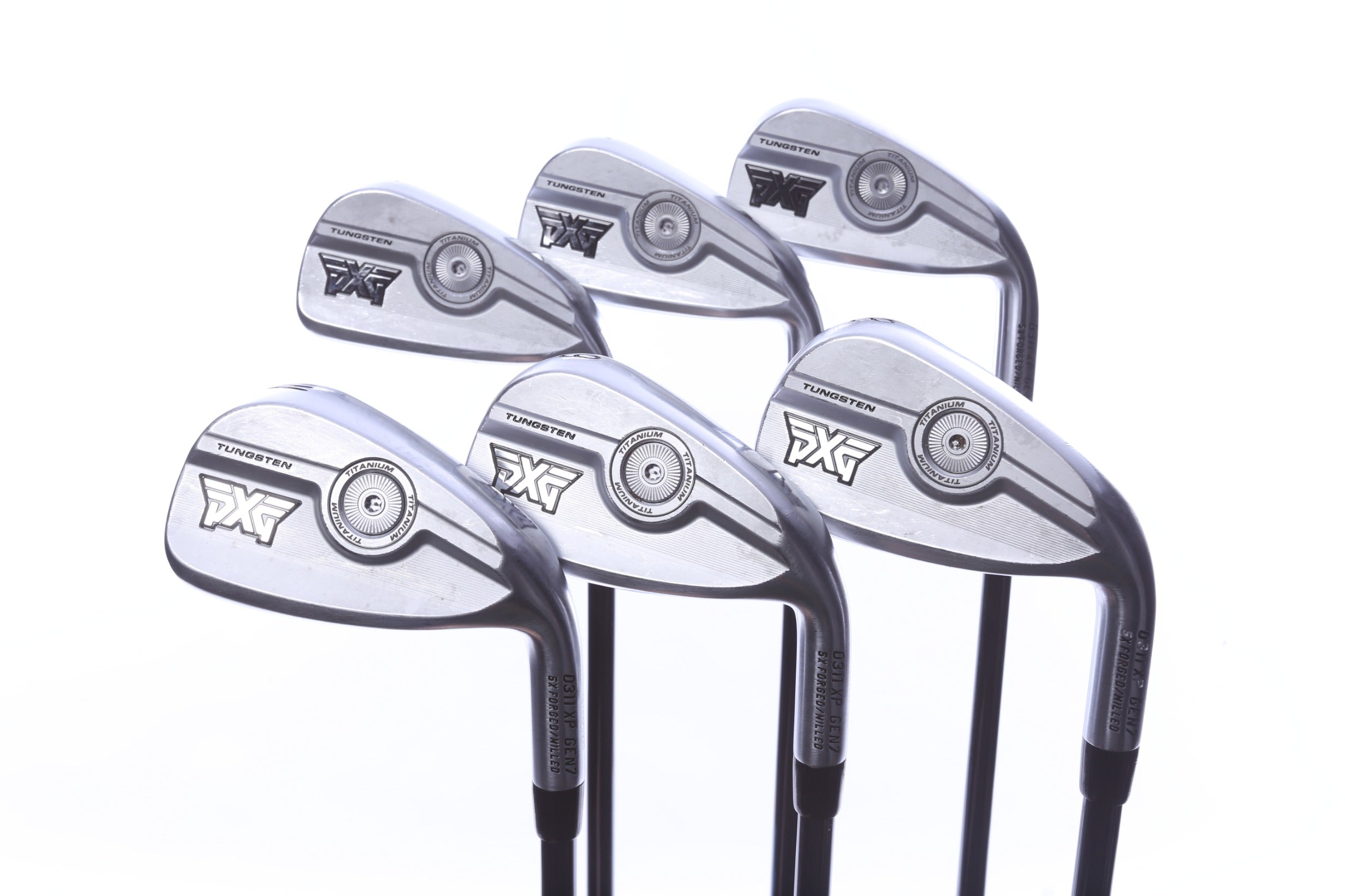 Used PXG 0311 XP Gen7 Iron Set - Right-Handed - 5-PW - Regular Flex-Next Round