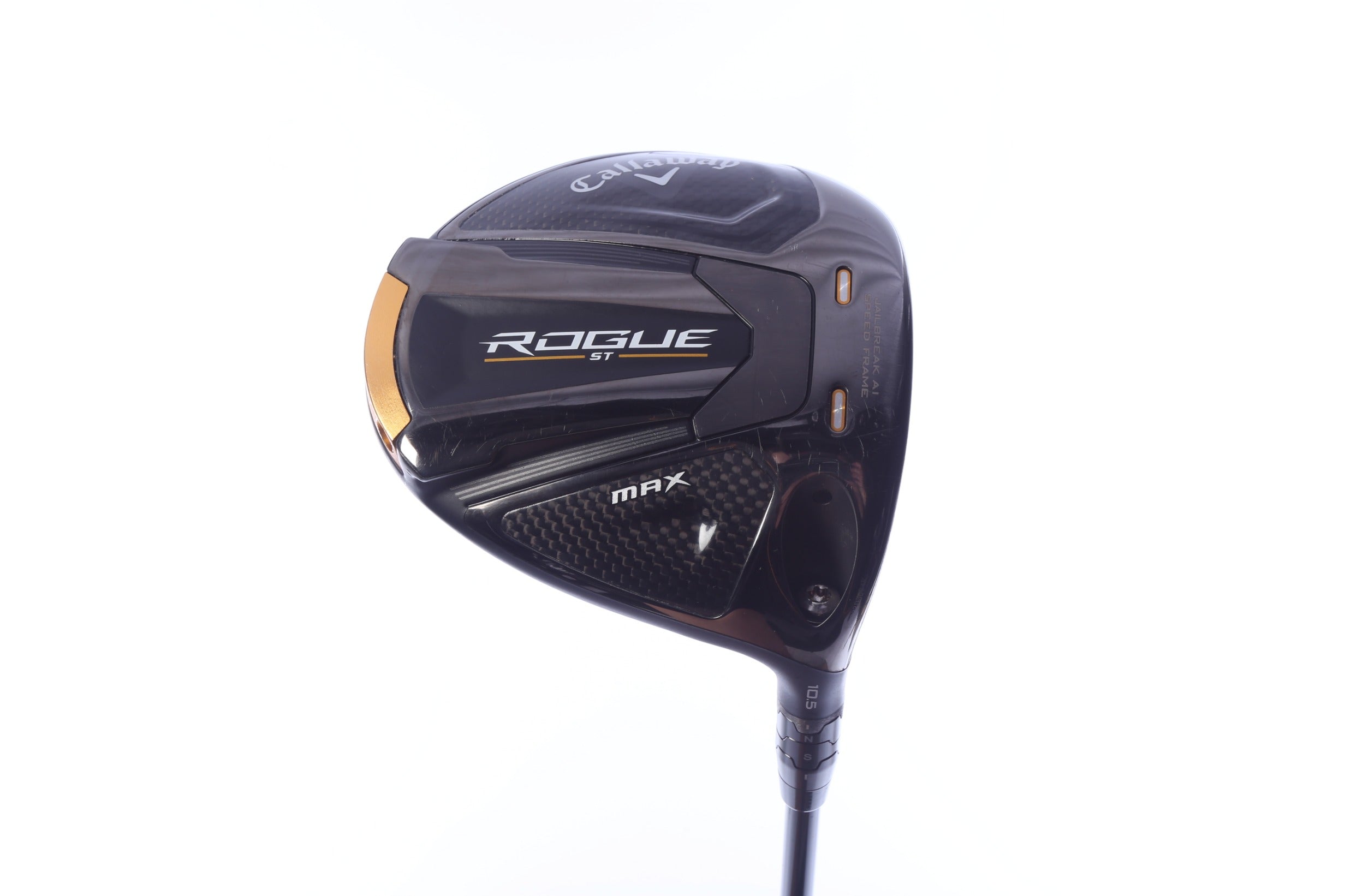 Used Callaway Rogue ST MAX Driver - 10.5 Degrees - Stiff Flex Mitsubishi TENSEI AV Blue - Right-Handed