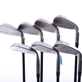 Used Ping Prodi G Iron Set - Left-Handed - 6-PW, GW, SW - Regular Flex - Green Dot-Next Round