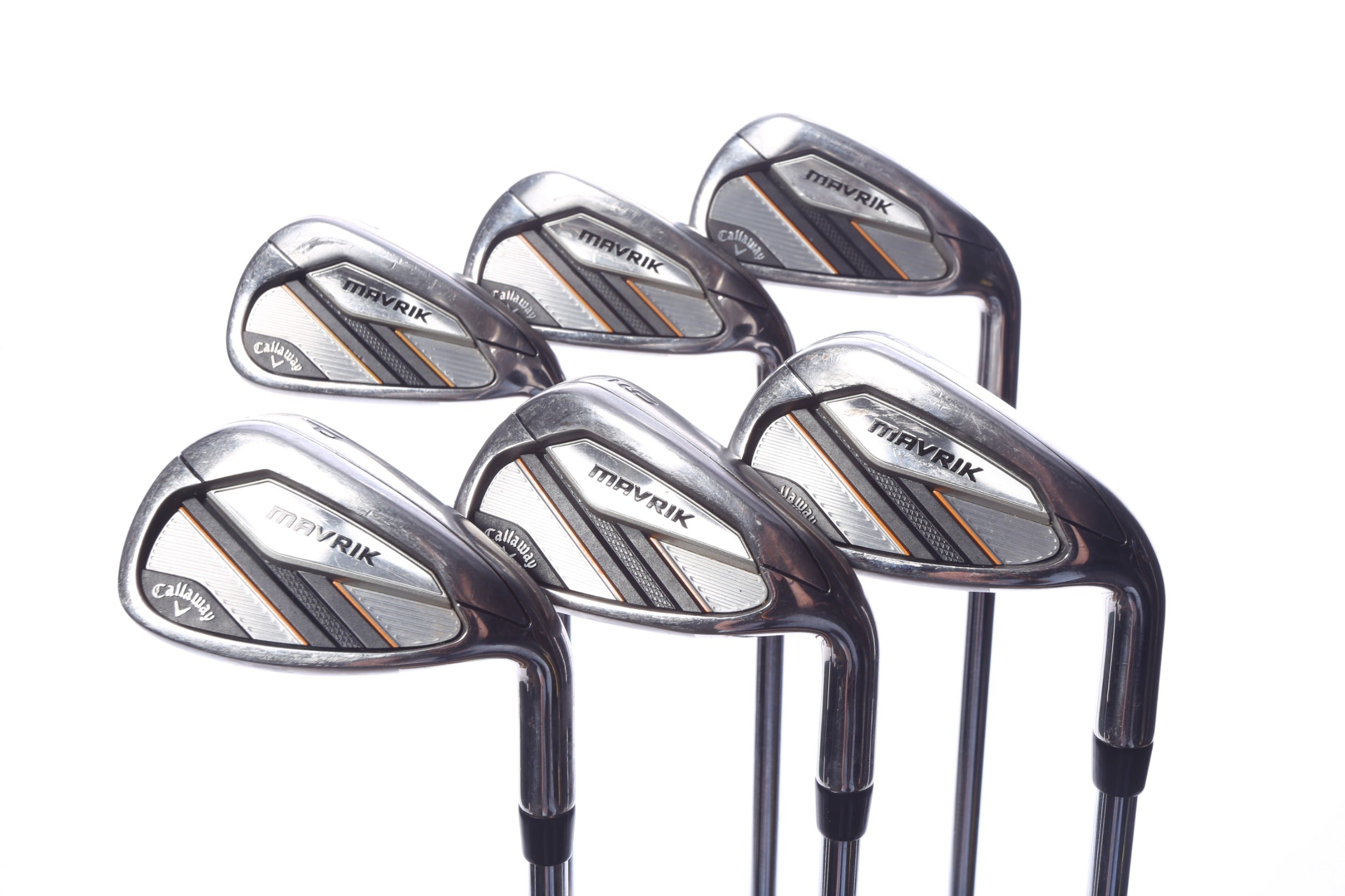 Used Callaway Mavrik Iron Set - Right-Handed - 5-PW - Extra Stiff Flex