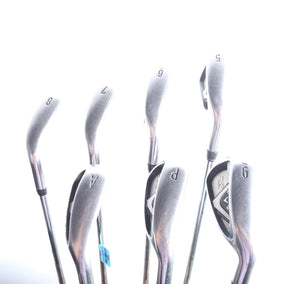 Used Callaway X2 Hot Iron Set - Right-Handed - 5-AW - Stiff Flex-Next Round