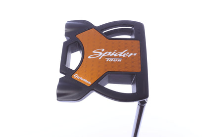 Used TaylorMade Spider Tour X Black Slant Putter - Right-Handed - 35 in - Mallet