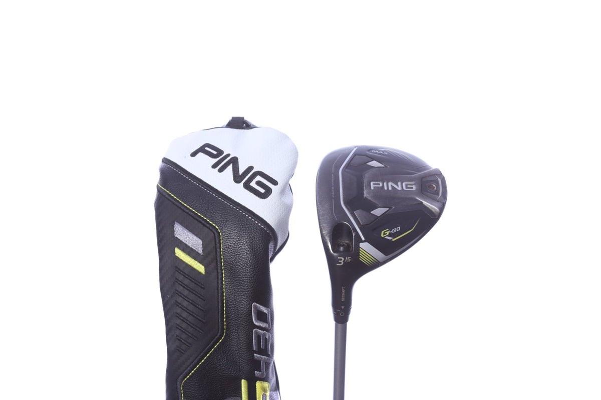 Used Ping G430 MAX 3-Wood - Left-Handed - 15 Degrees - Seniors Flex