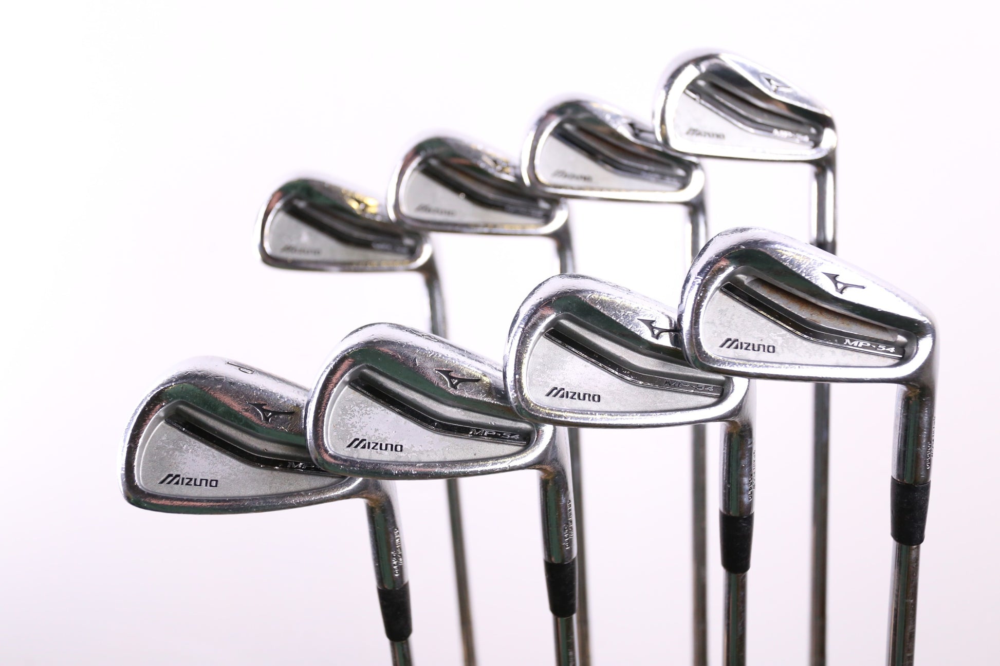 Used Mizuno MP-54 Iron Set - Right-Handed - 3-PW - Regular Flex-Next Round