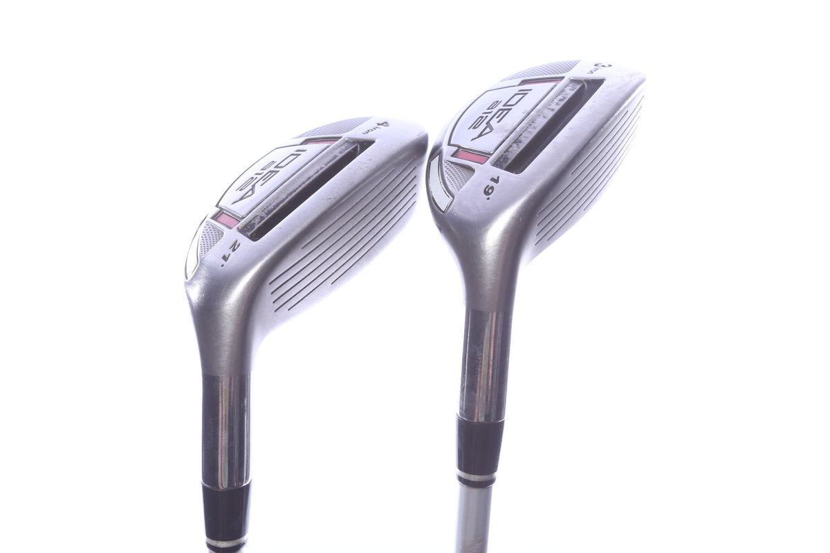 Used Adams Idea a12 Hybrid Set - Right-Handed - 3H, 4H - Stiff Flex-Next Round