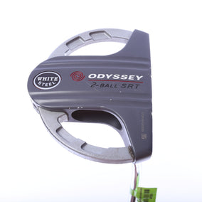 Used Odyssey White Steel 2-Ball Center Shaft Putter - Right-Handed - 34 in - Mallet-Next Round
