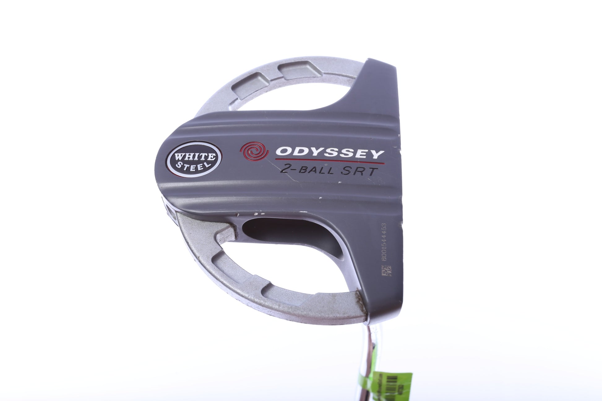 Used Odyssey White Steel 2-Ball Center Shaft Putter - Right-Handed - 34 in - Mallet-Next Round