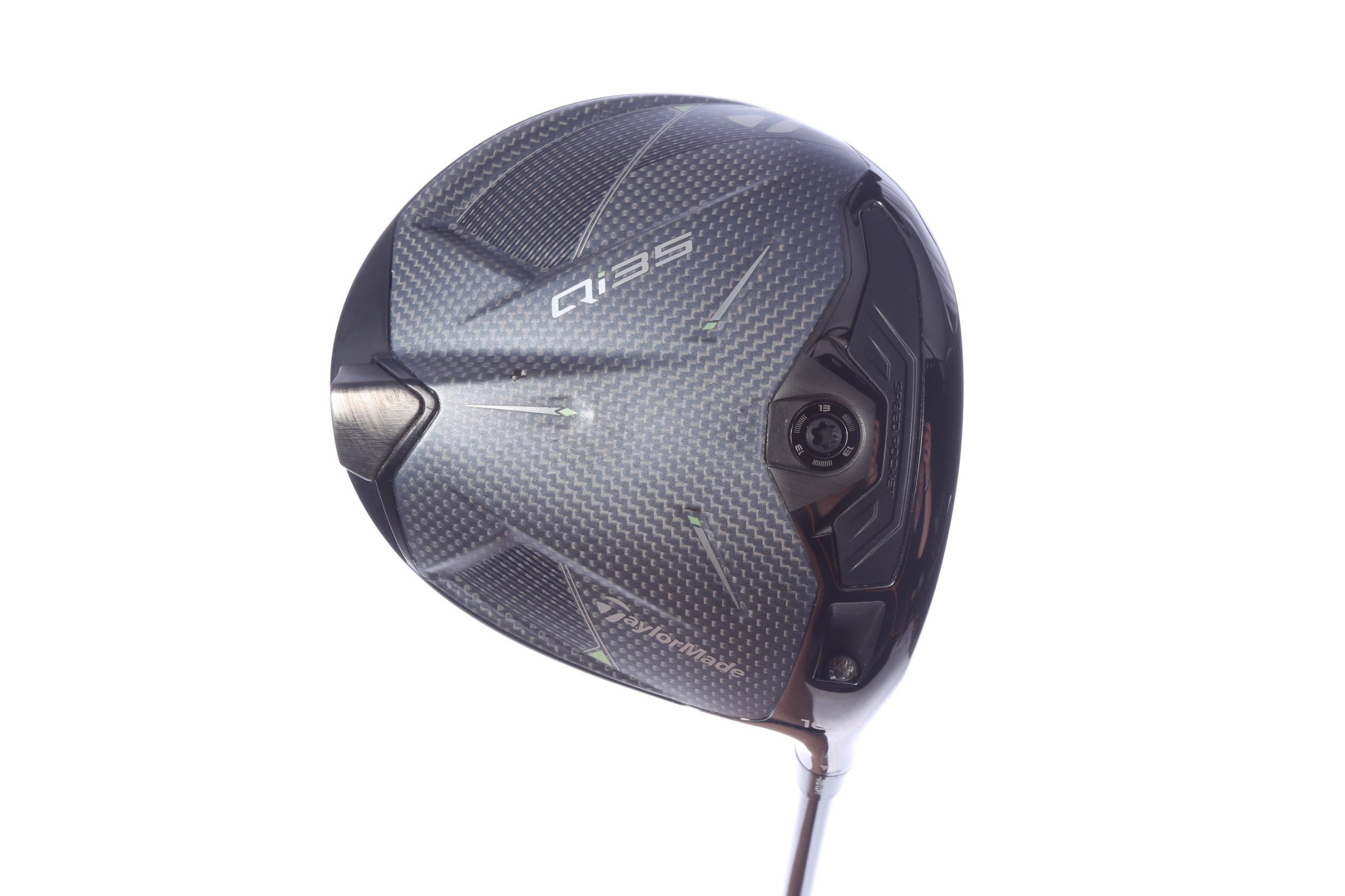 Used TaylorMade Qi35 Driver - 10.5 Degrees - Stiff Flex Project X HZRDUS SMOKE RDX Red - Right-Handed