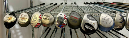 Wholesale Lot of 30 Golf Clubs - Wilson, Maxfli, and Mizuno Fairway Woods-Next Round