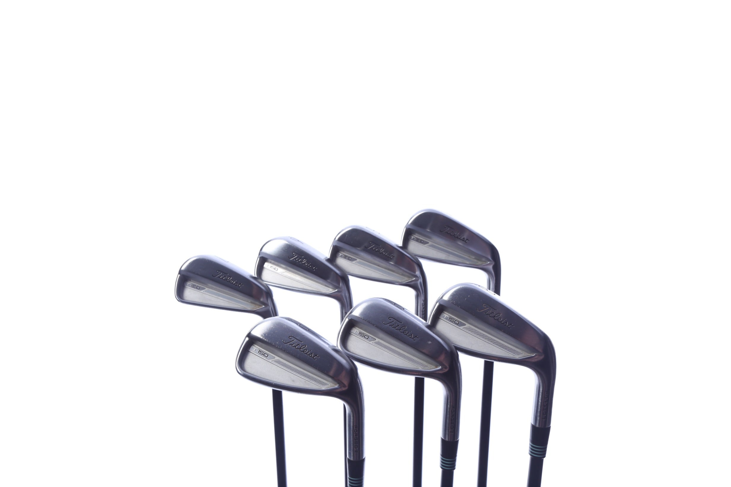 Used Titleist 2023 T150 Iron Set - Right-Handed - 4-PW - Stiff Flex