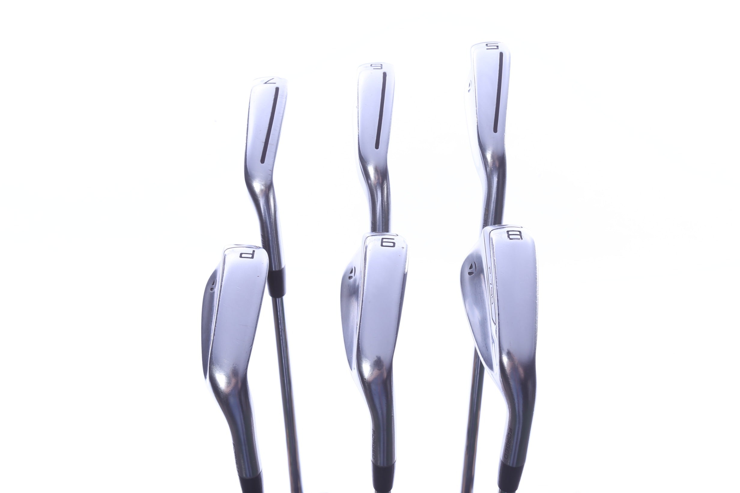 Used TaylorMade 2019 P790 Iron Set - Right-Handed - 5-PW - Stiff Flex