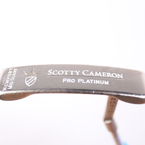 Used Titleist Scotty Cameron Pro Platinum Newport Mid Slant Putter - Right-Handed - 33 in - Blade-Next Round