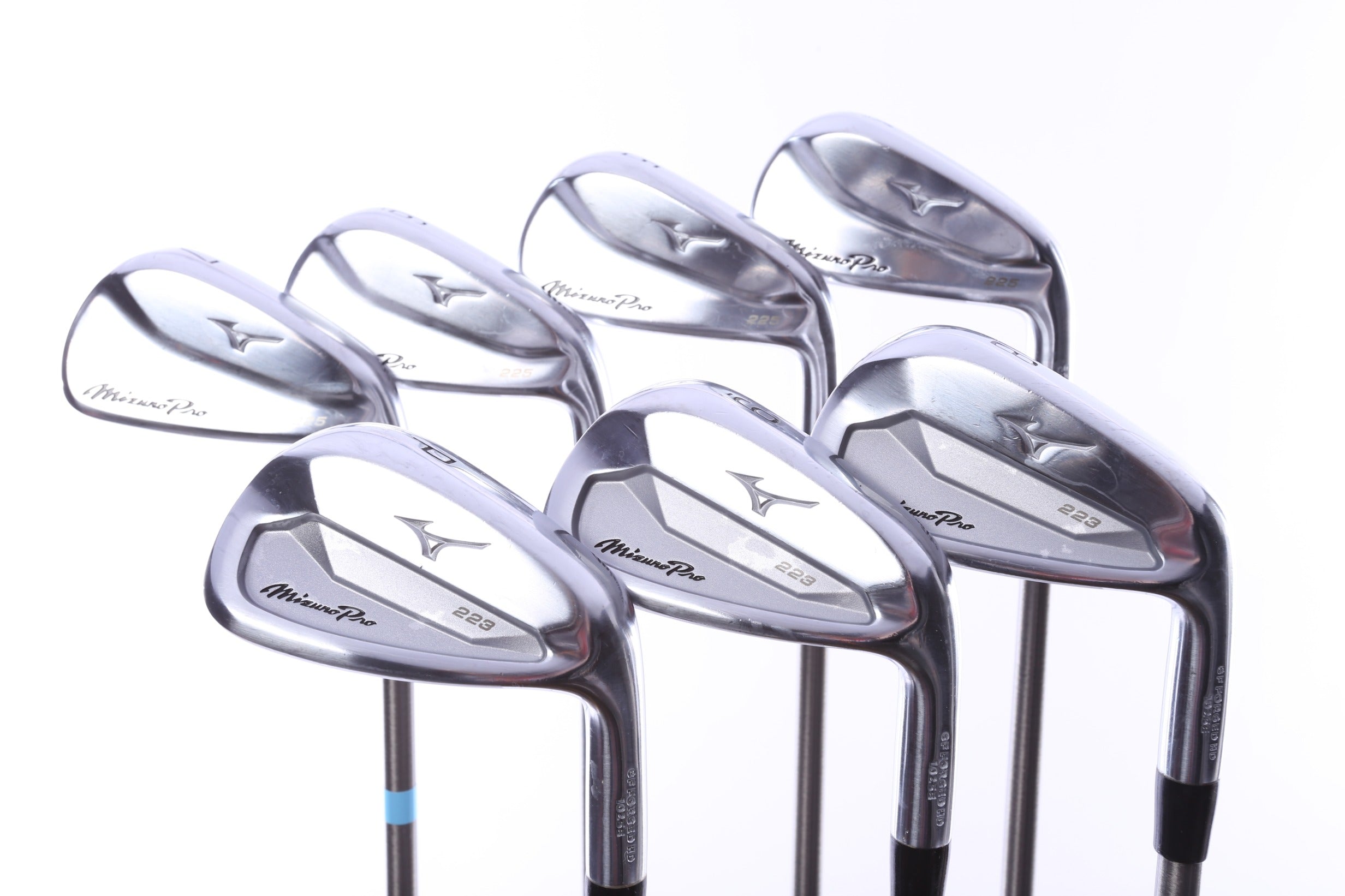 Used Mizuno Pro 223/Pro 225 Combo Iron Set - Right-Handed - 4-PW - Stiff Flex-Next Round