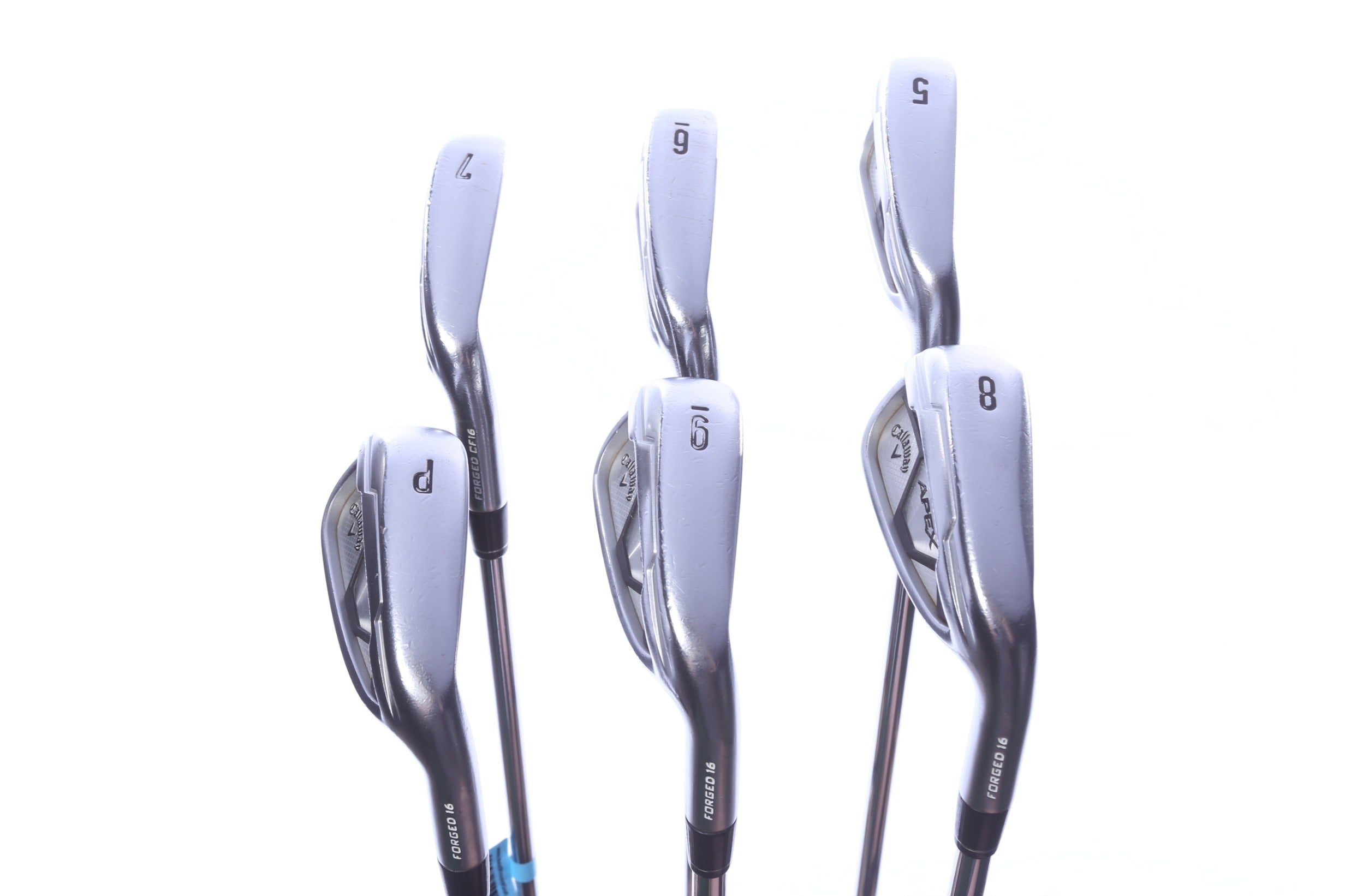 Used Callaway Apex CF16 Iron Set - Right-Handed - 5-PW - Regular Flex-Next Round