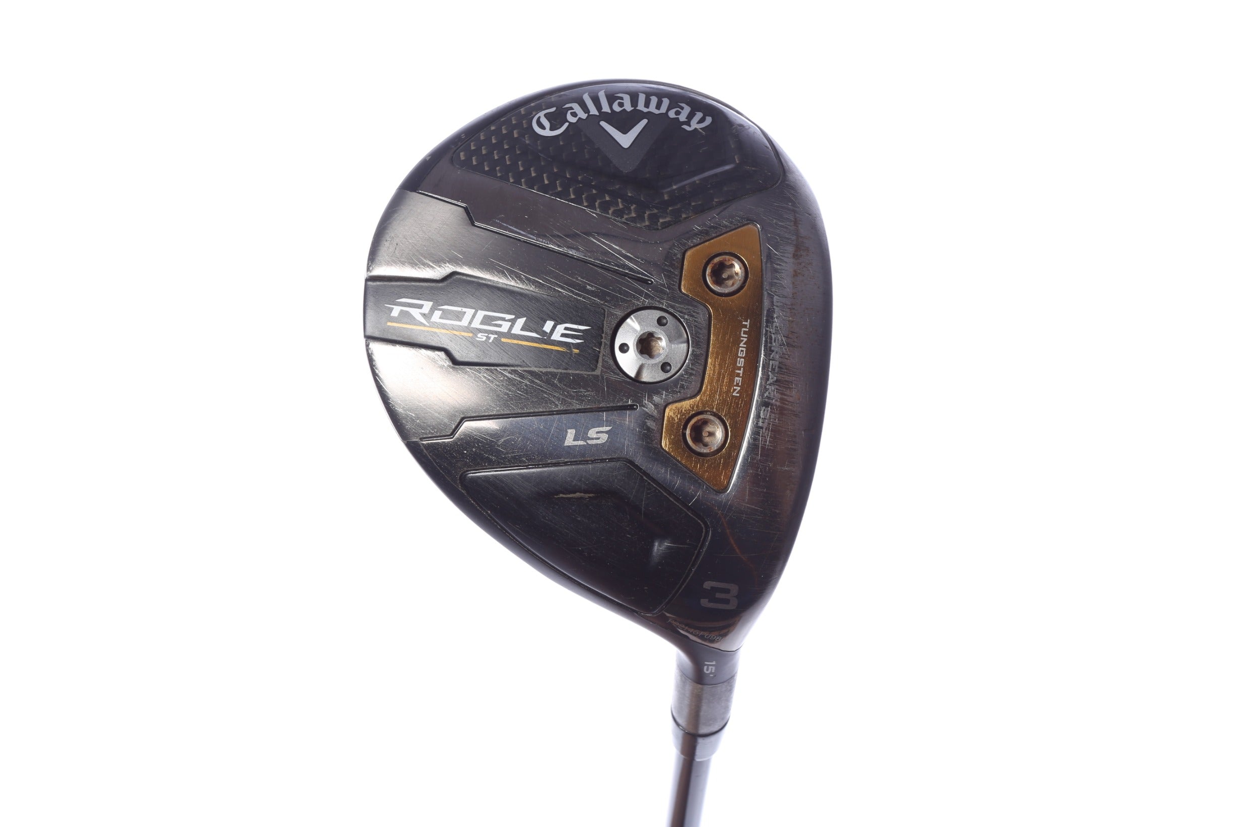 Used Callaway Rogue ST LS 3-Wood - Right-Handed - 15 Degrees - Stiff Flex
