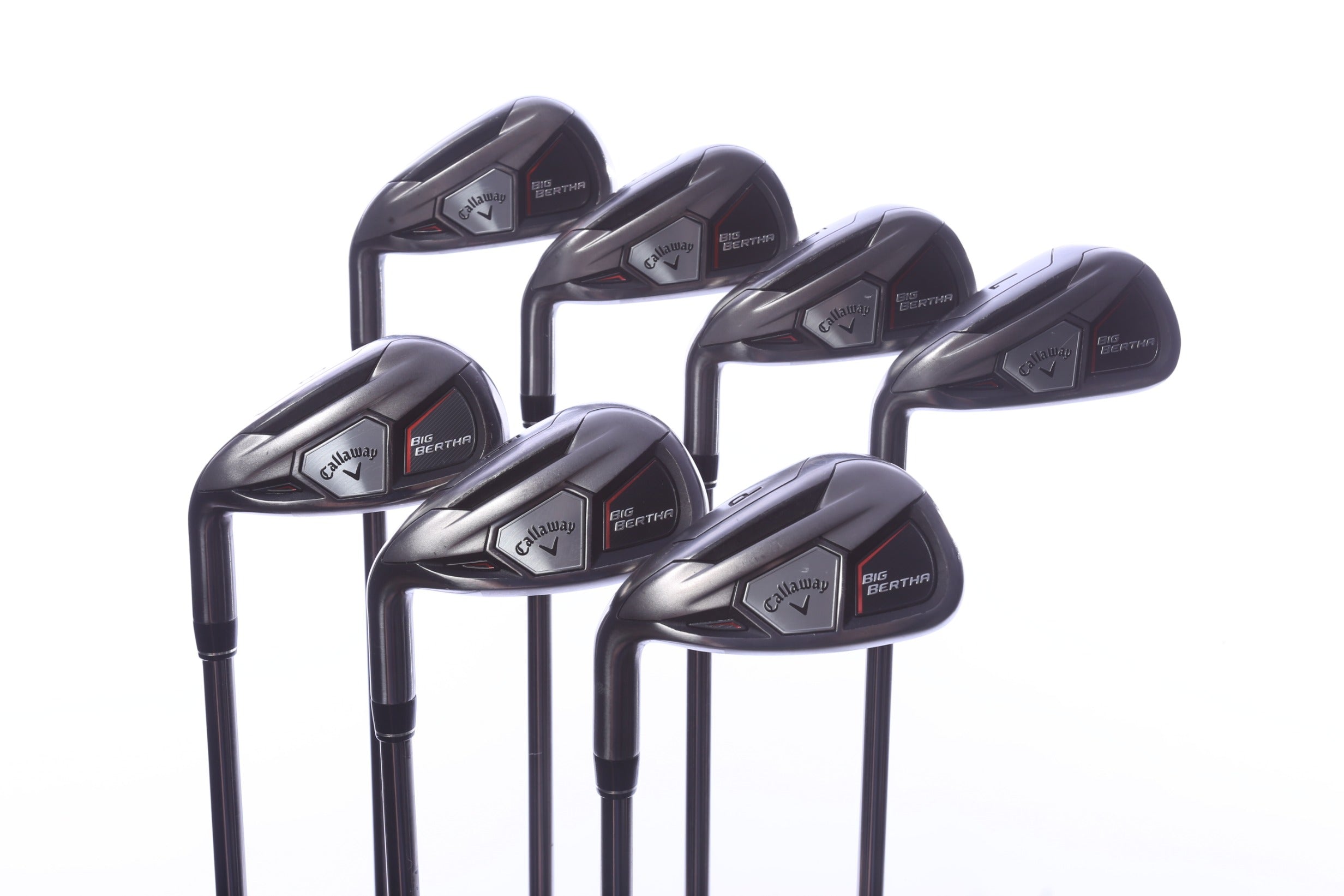 Used Callaway 2015 Big Bertha Iron Set - Left-Handed - 4-PW - Regular Flex