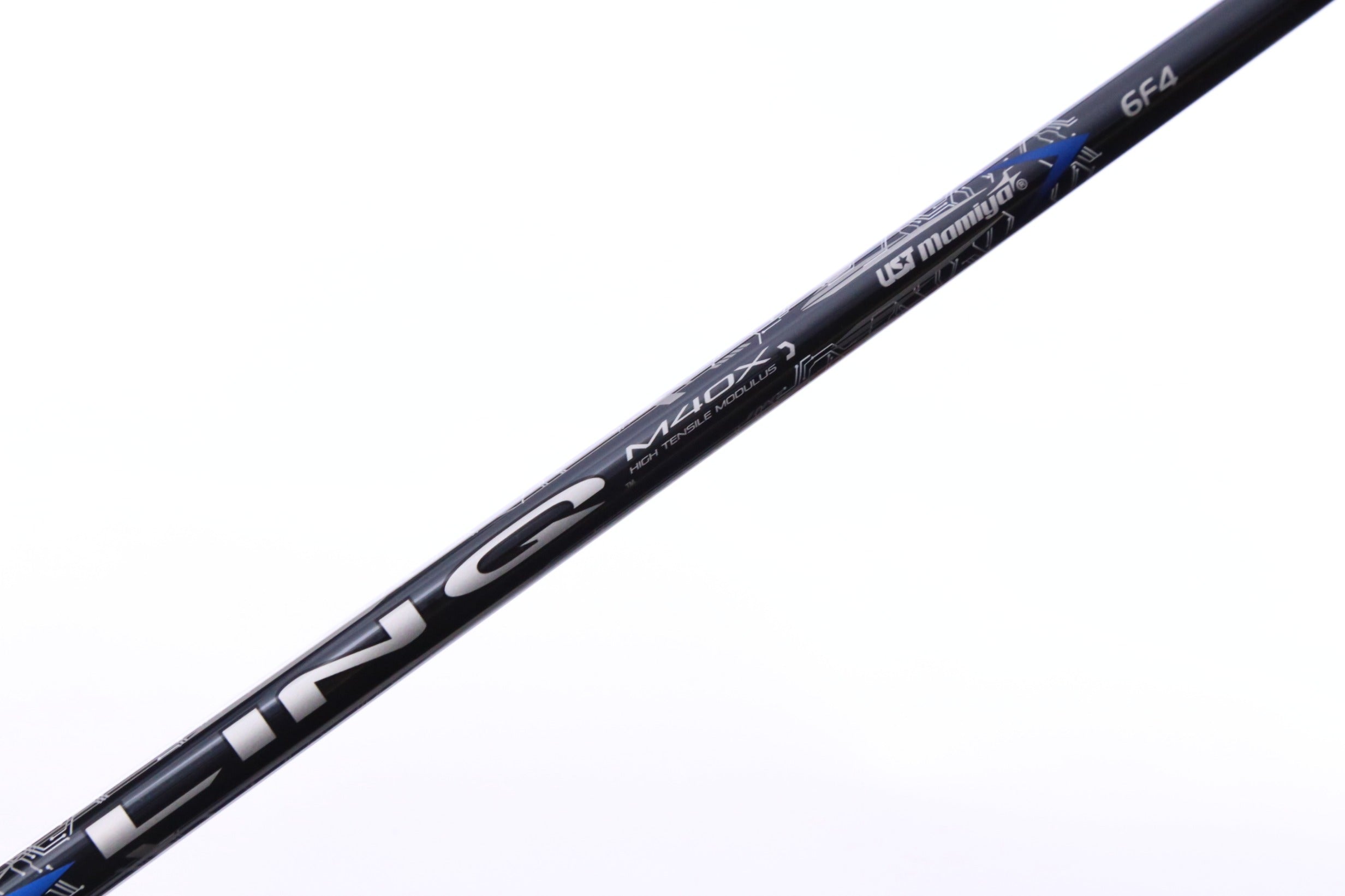 Used Ust Mamiya Lin-Q M40X Blue Fairway Wood Shaft Stiff Flex Graphite - 42 in - Cobra MyFly Adapter-Next Round