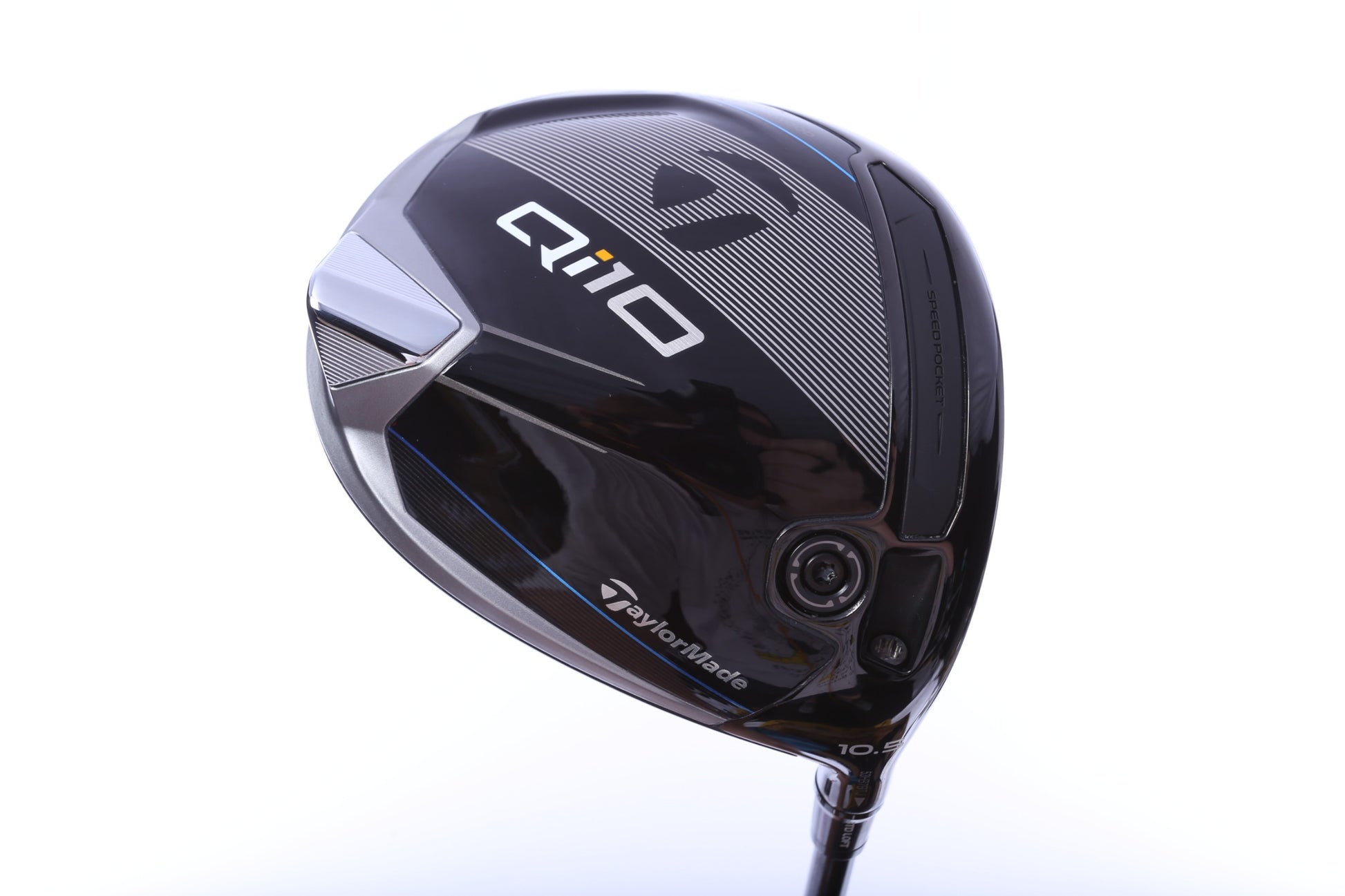 Used TaylorMade Qi10 Driver - 10.5 Degrees - Stiff Flex Fujikura 50g - Right-Handed-Next Round