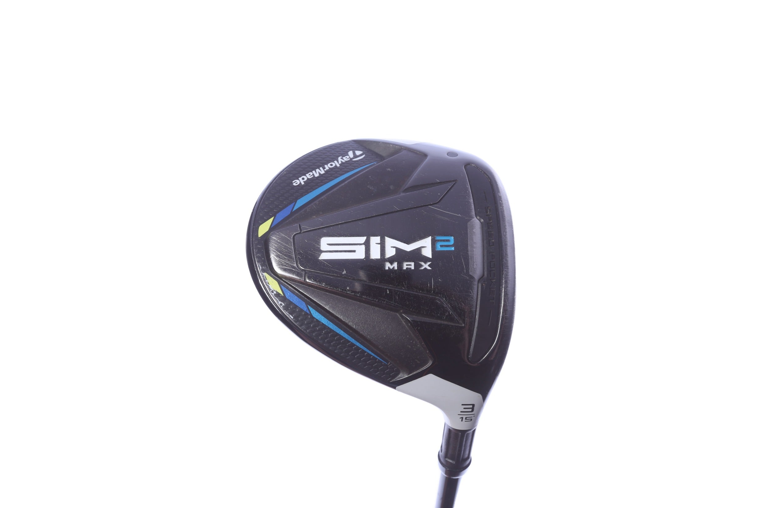 Used TaylorMade SIM2 MAX 3-Wood - Right-Handed - 15 Degrees - Seniors Flex