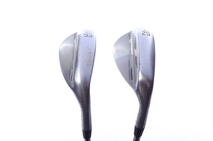 Used Titleist Vokey SM9 Tour Chrome Wedge Set - Right-Handed - 52*, 56* - Stiff Flex-Next Round