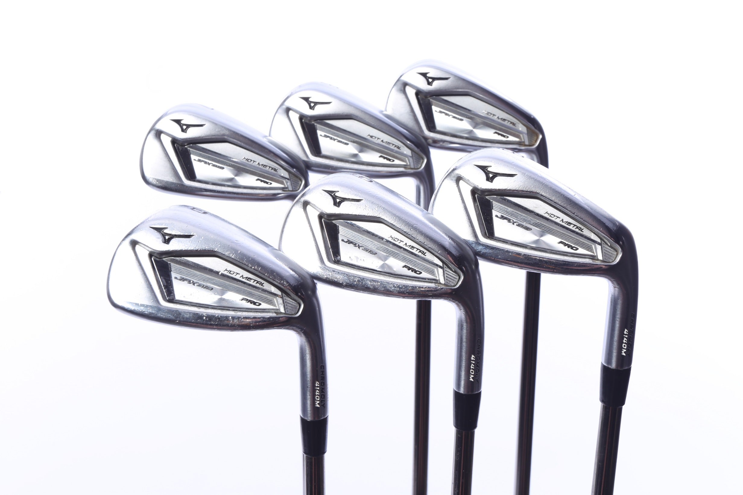Used Mizuno JPX 919 Hot Metal Pro Iron Set - Right-Handed - 5-PW - Regular Flex