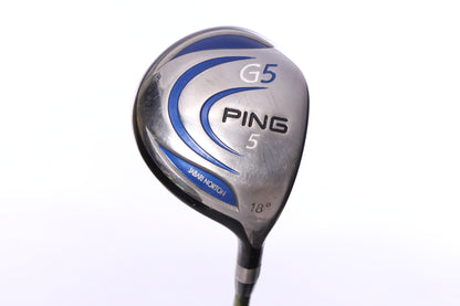 Used Ping G5 5-Wood - Right-Handed - 18 Degrees - Stiff Flex-Next Round