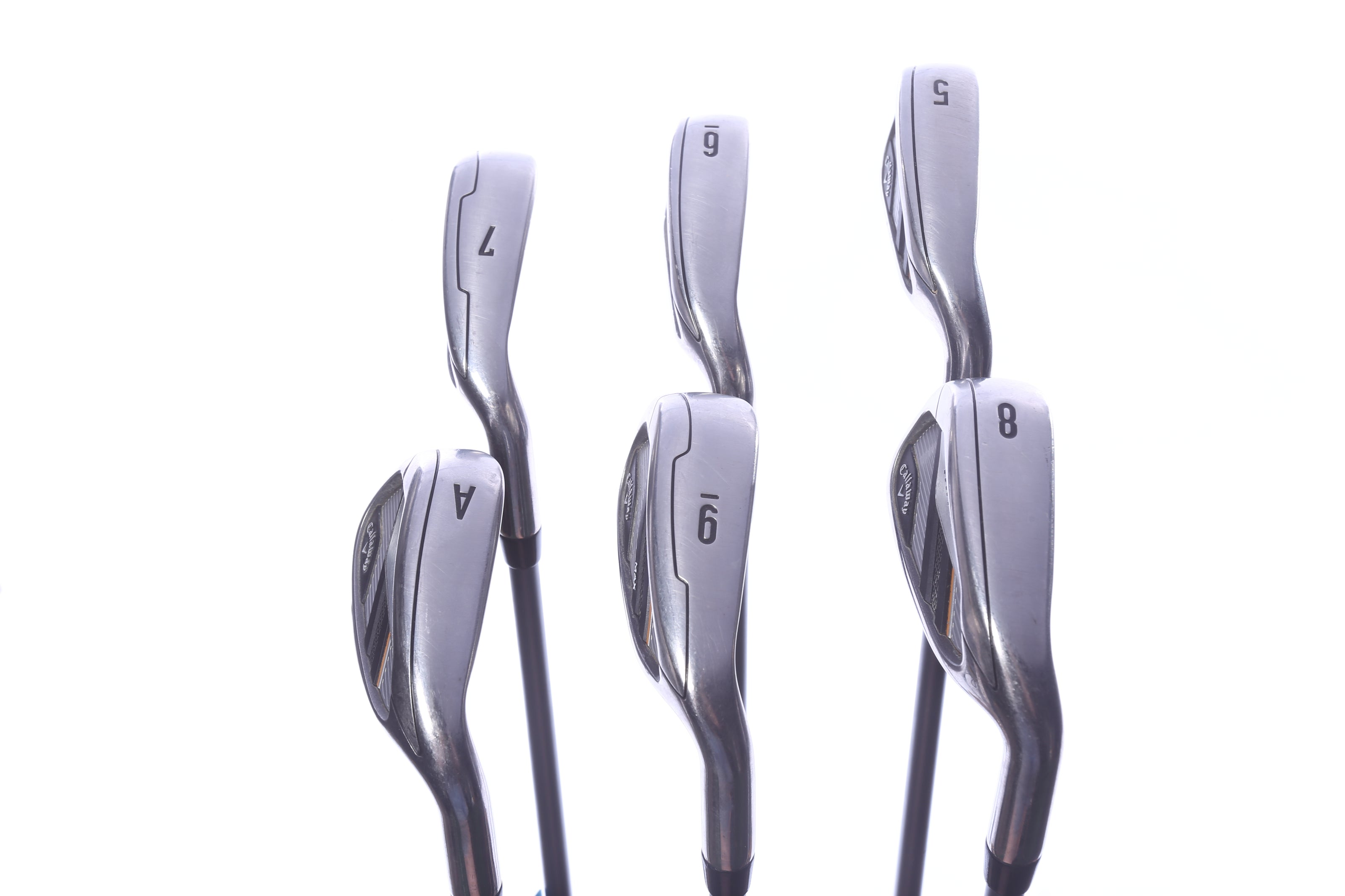 Used Callaway Mavrik / Mavrik Max Iron Set - Right-Handed - 5-9, AW - Regular Flex