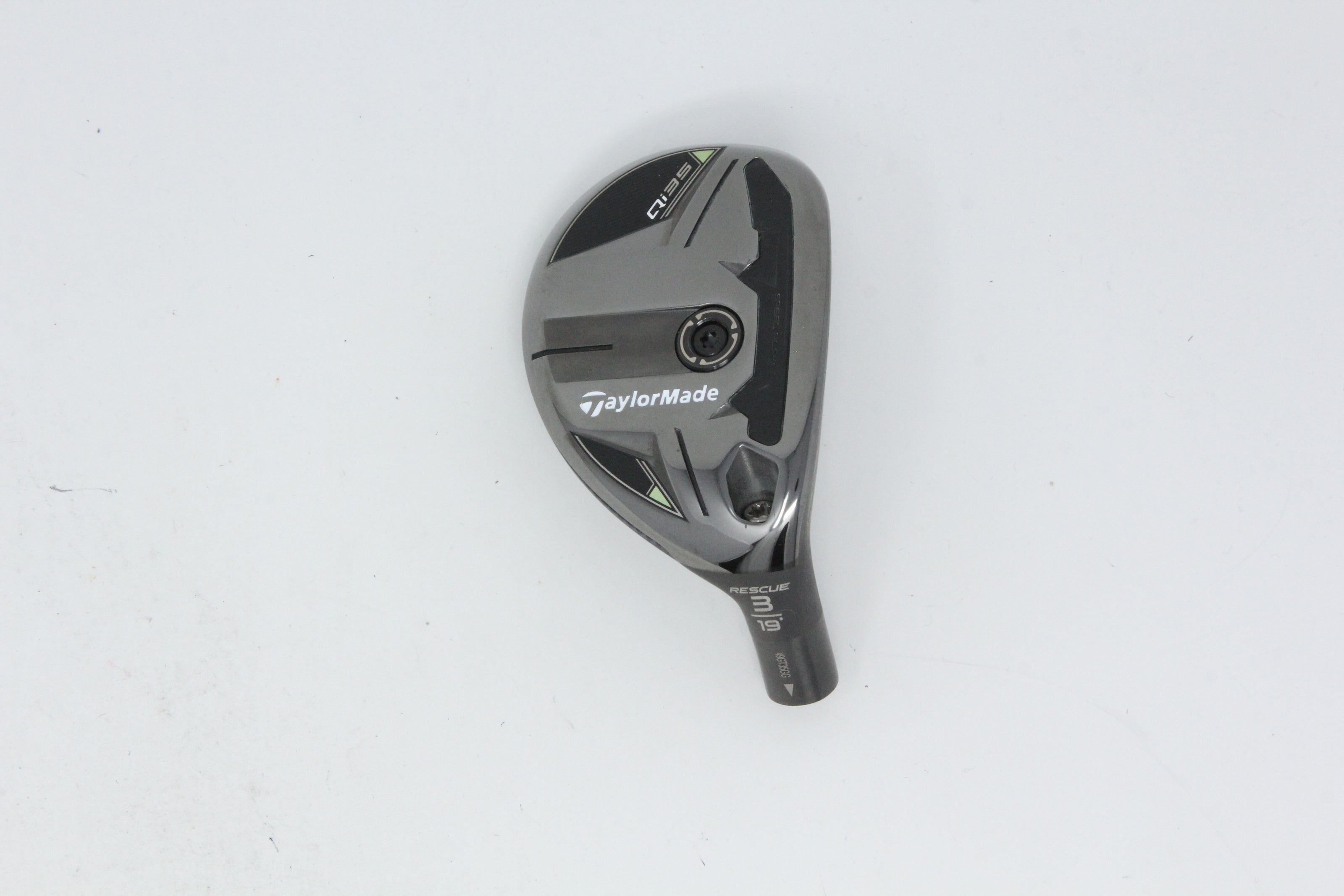Used TaylorMade Qi35 MAX Rescue 3H - HEAD ONLY - Right-Handed - 19 Degrees-Next Round
