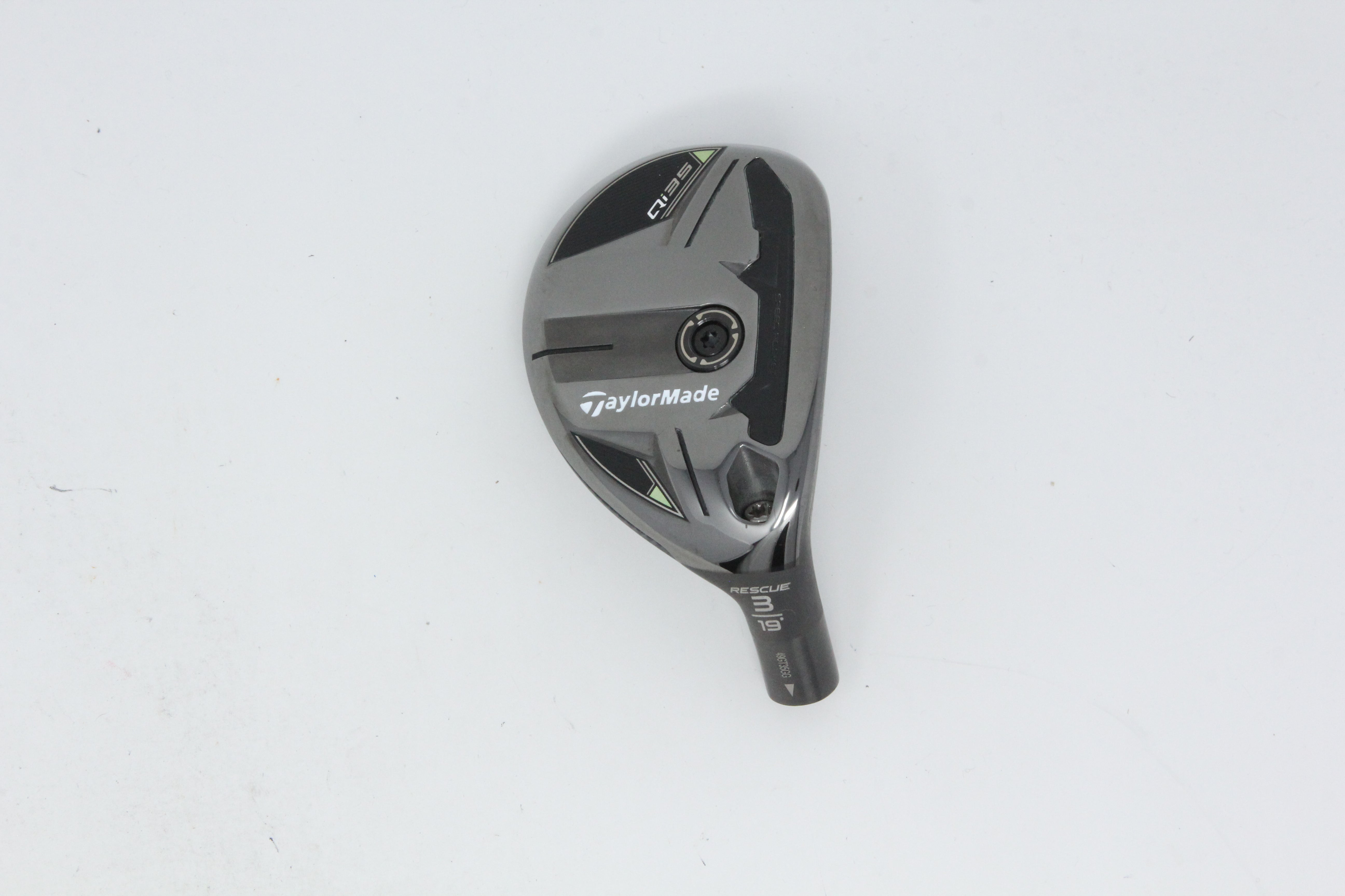Used TaylorMade Qi35 MAX Rescue 3H - HEAD ONLY - Right-Handed - 19 Degrees-Next Round