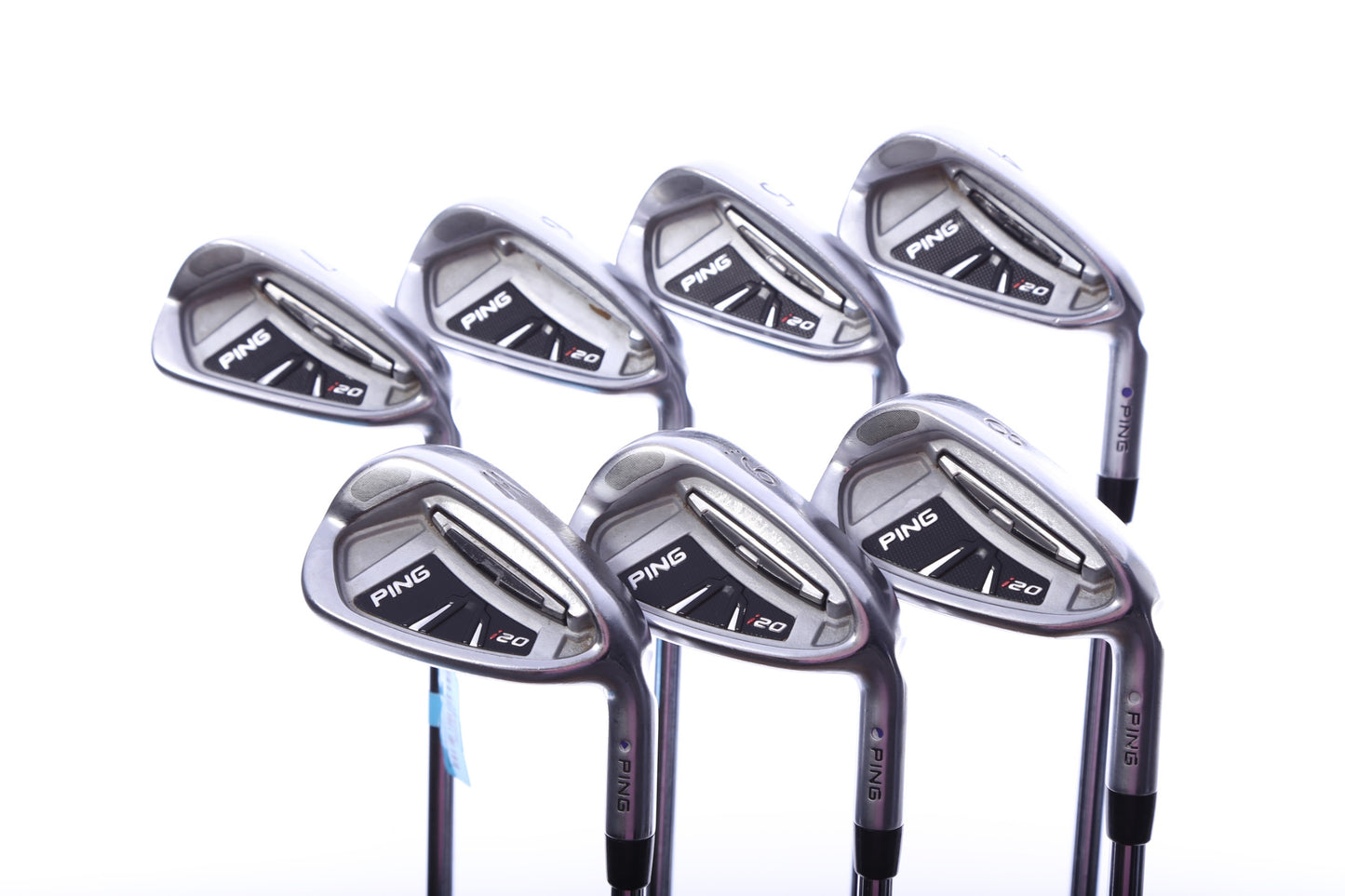 Used Ping i20 Iron Set - Right-Handed - 4-PW - Stiff Flex-Next Round