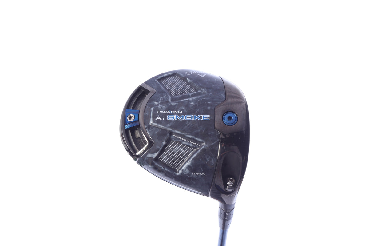 Used Callaway Paradym Ai Smoke MAX Driver - 9 Degrees - Stiff Flex Mitsubishi Diamana Kai'li Blue - Right-Handed