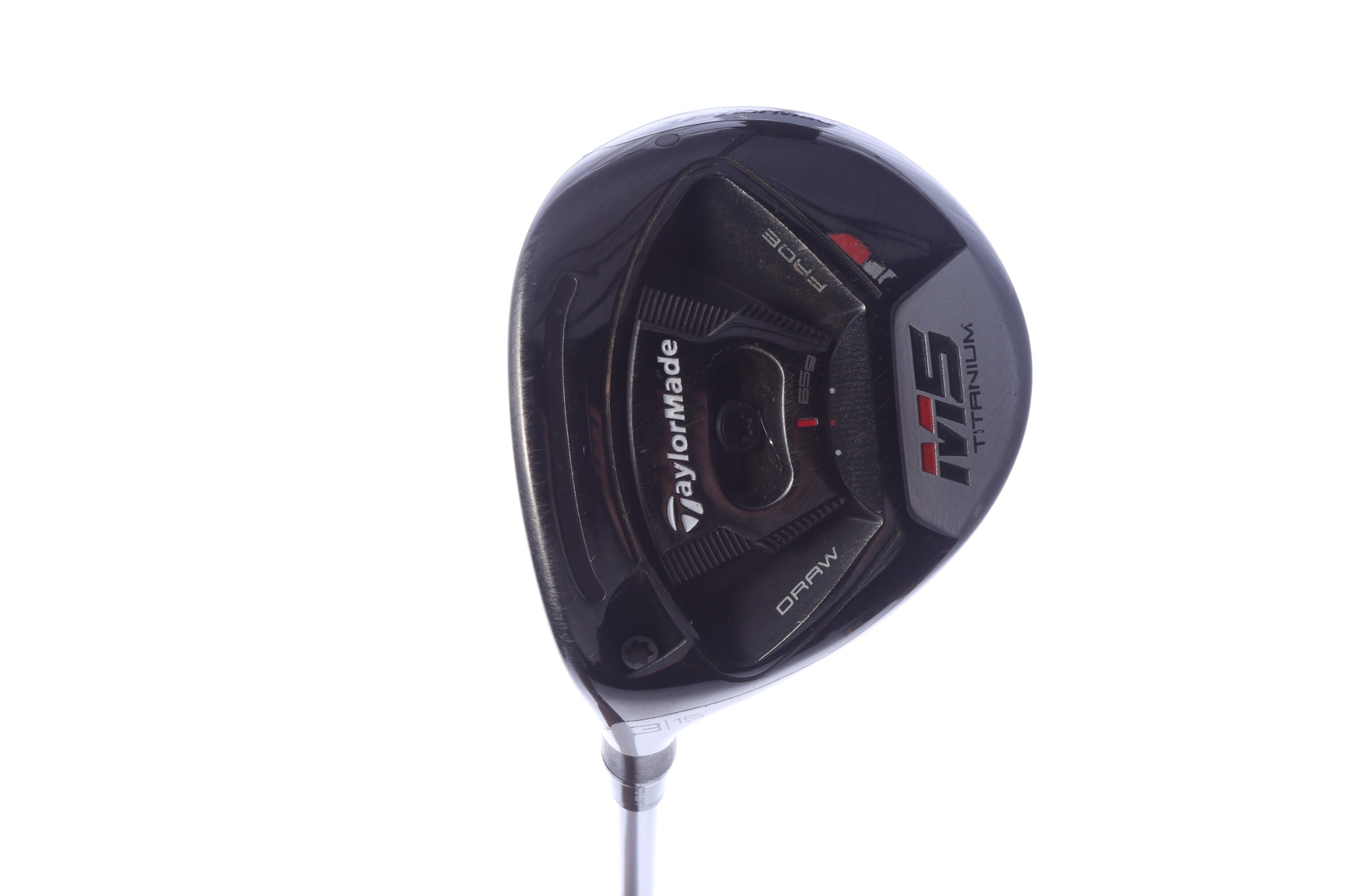 Used TaylorMade M5 3-Wood - Left-Handed - 15 Degrees - Stiff Flex-Next Round