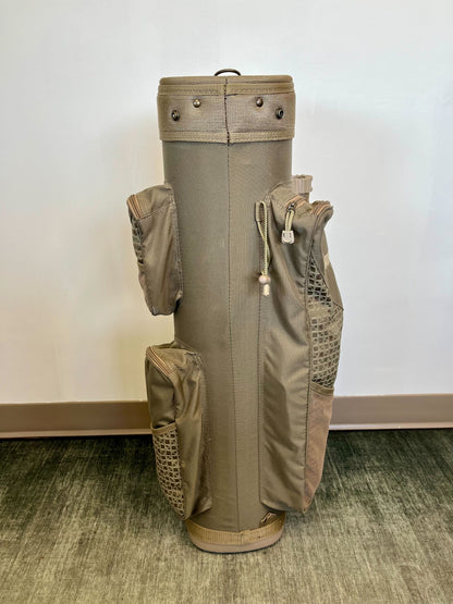 Datrek Pale Olive Cart Bag 4 Dividers/6 Pockets with Strap and Rain Cover-Next Round