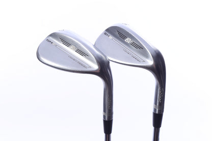 Used Titleist Vokey SM9 Tour Chrome Wedge Set - Right-Handed - 56*, 60* - Wedge Flex