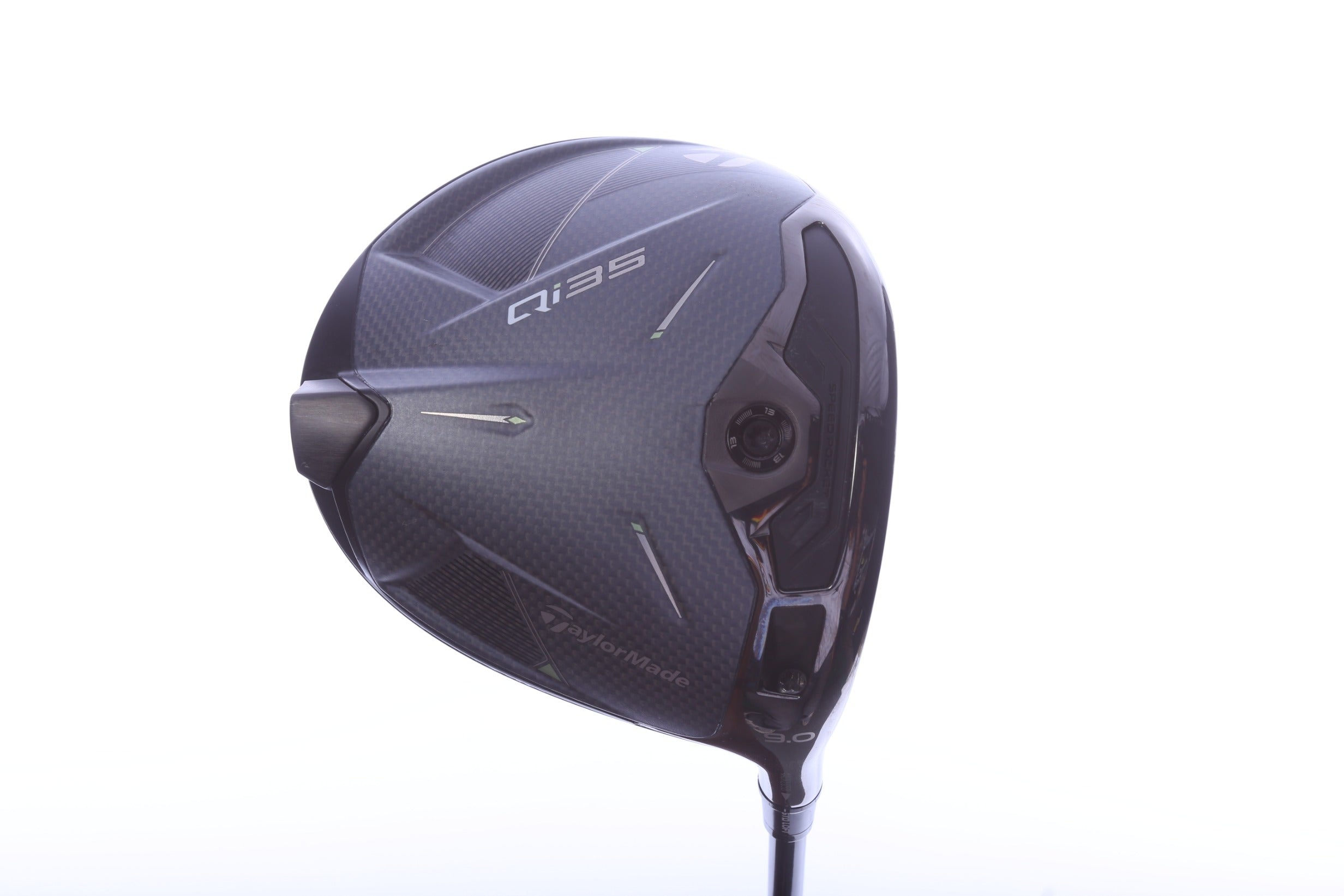 Used TaylorMade Qi35 Driver - 9 Degrees - Stiff Flex Project X HZRDUS RDX Smoke - Right-Handed-Next Round