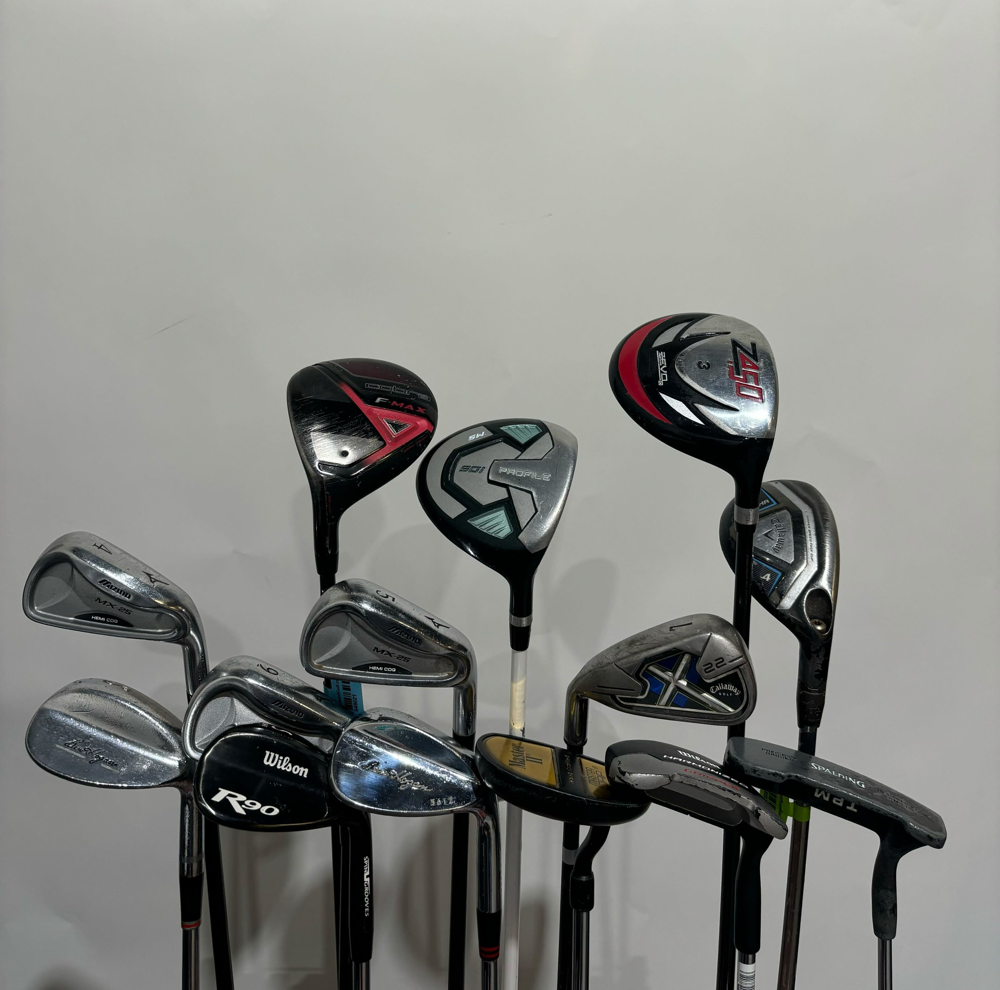 Wholesale Lot of 40 Golf Clubs - Assorted Golf Clubs-Next Round