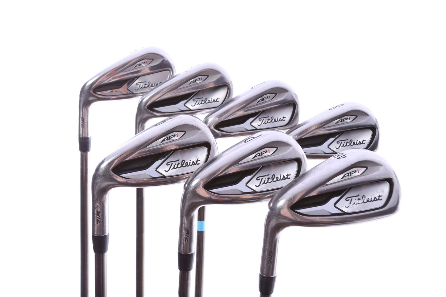Used Titleist 718 AP1 Iron Set - Left-Handed - 5-PW, 48* - Regular Flex-Next Round