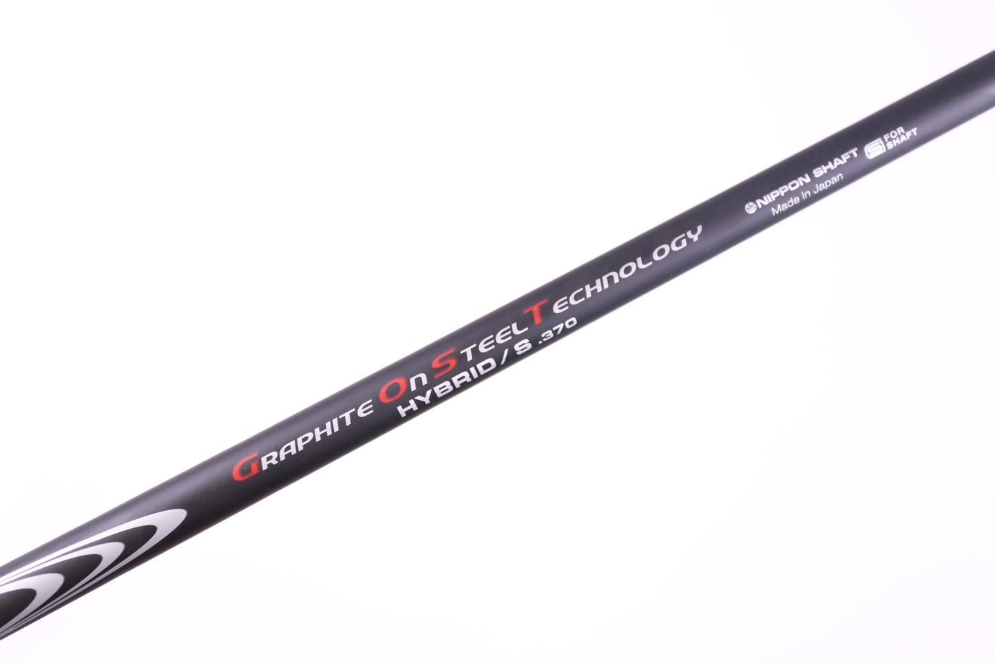 Used Nippon N.S. Pro Modus3 Ghost Stiff Graphite Hybrid Shaft - 37.75 in - n/a Adapter-Next Round